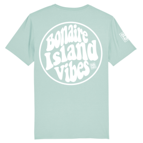Bonaire Island Vibes, caribbean blue T-shirt