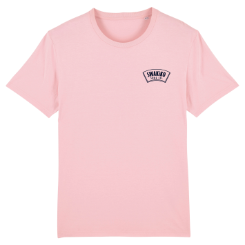 SWAKiKO logo T-shirt front, pink