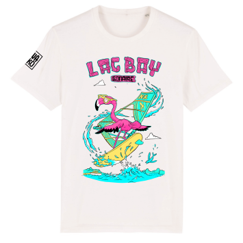 Offwhite Flamingo Surf T-shirt wit, men