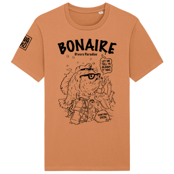 Oranje bruin Frogfish T-shirt van FPA sports Bonaire