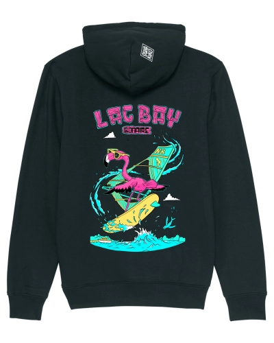 Bonaire Hoodie, Lac Bay, black