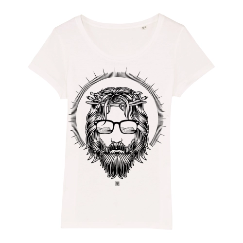 Surf t-shirt women, the son, white