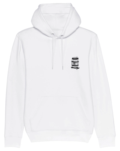 SWAKiKO hoodie SkateShip front, white