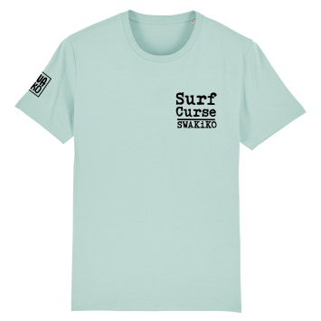 Surf Curse Surf T-shirt turquoise front
