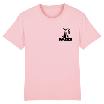 Surfing Tuna T-shirt, pink front
