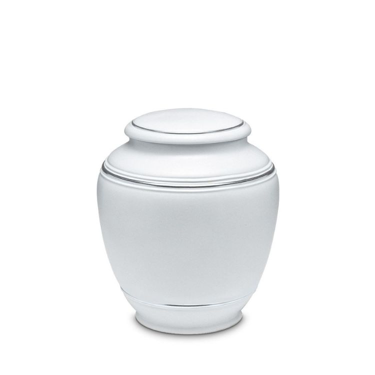 Classic urn gematteerd wit 600ml