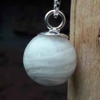 Bolhanger Wit met deeltjes crematie-as