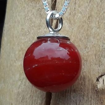 Bolhanger Rood met deeltjes crematie-as