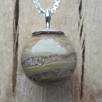 Bolhanger Taupe met deeltjes crematie-as