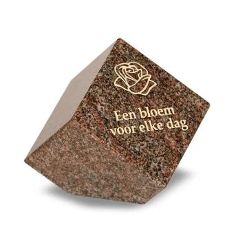 Gedenksteen: een bloem voor elke dag