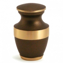 mini urn Lineas Rustic Bronze