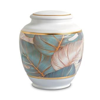 Classic urn met bladeren 5000ml