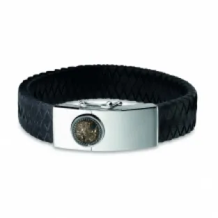 armband 17mm breed met askamer