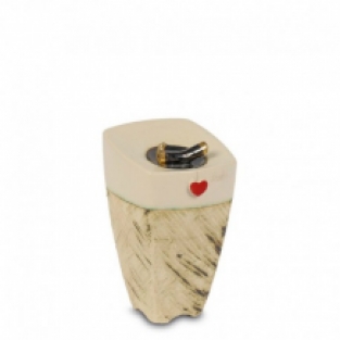 Gonia mini urn van keramiek (250ml)