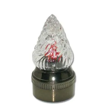waakvlam met rood lichtje