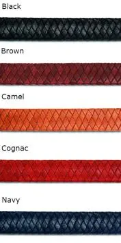 kleuren kaart lederen armbanden