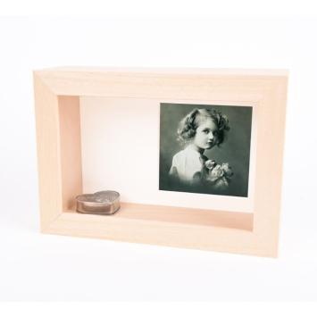 Memorybox Eikenhout 13x21cm