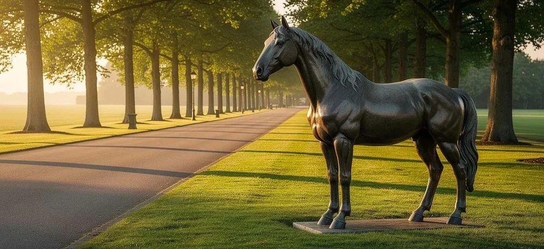 Paardenbeeld buiten: jouw keuzehulp voor het perfecte tuinbeeld paard