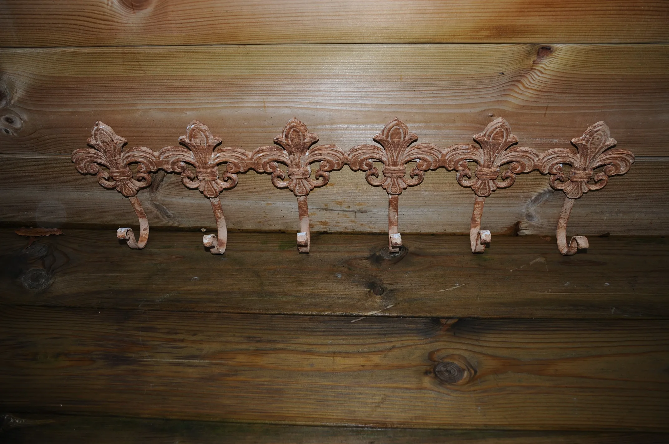 Porte Selle Rustique Ancien – Fonte – Style Anglais – Rouillé
