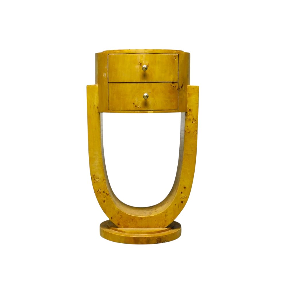 Meuble Art Déco vintage – bois – 77 cm – avec tiroirs