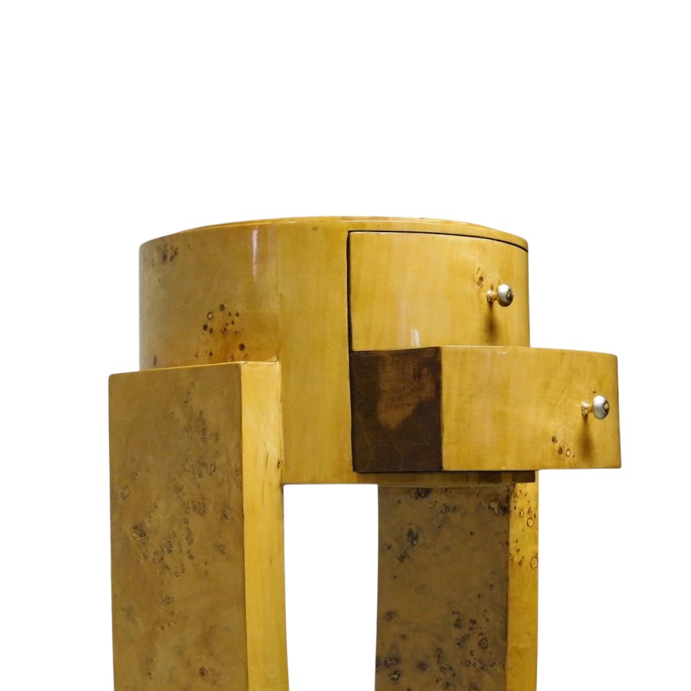 Vintage Art-Deco-Schrank – Holz – 77 cm – mit Schubladen