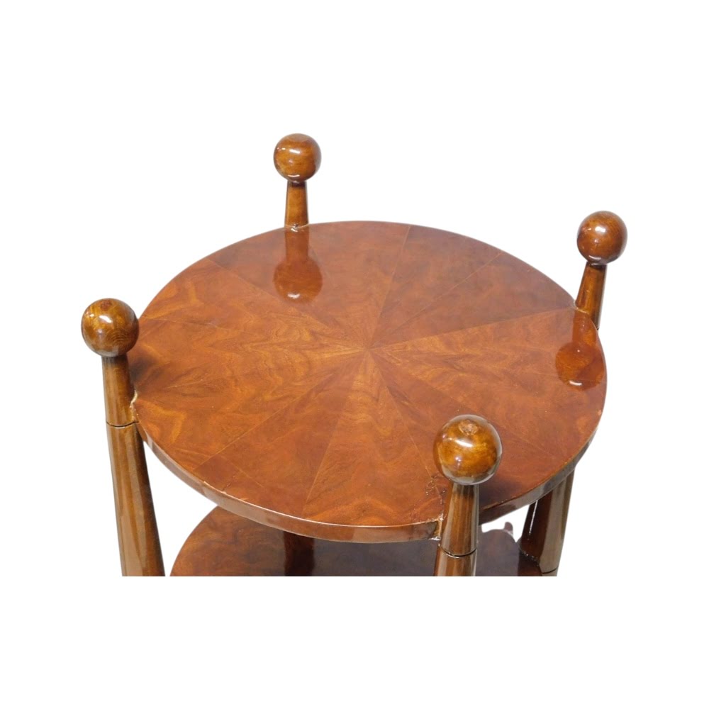 Table d'appoint vintage style Régence – bois – 70 cm de hauteur