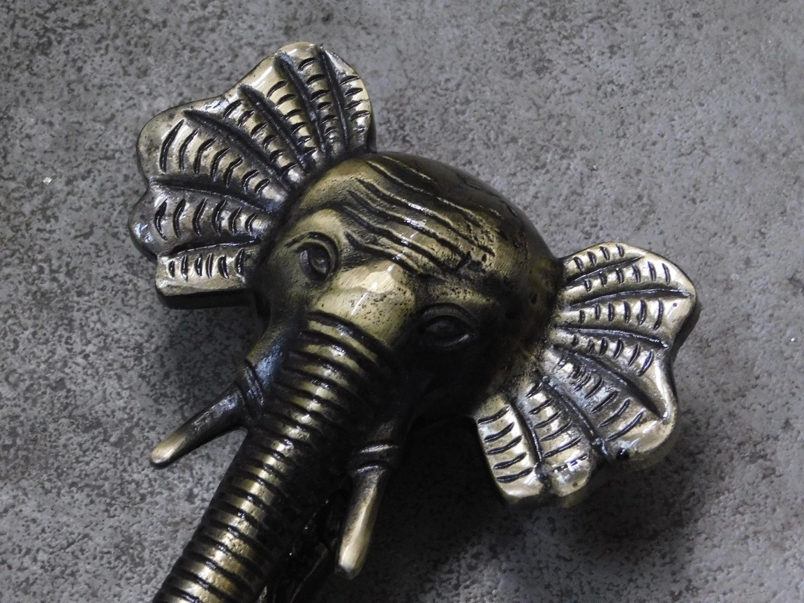 Heurtoir De Porte Antique Style En Alliage De Zinc Tête D'Aigle
