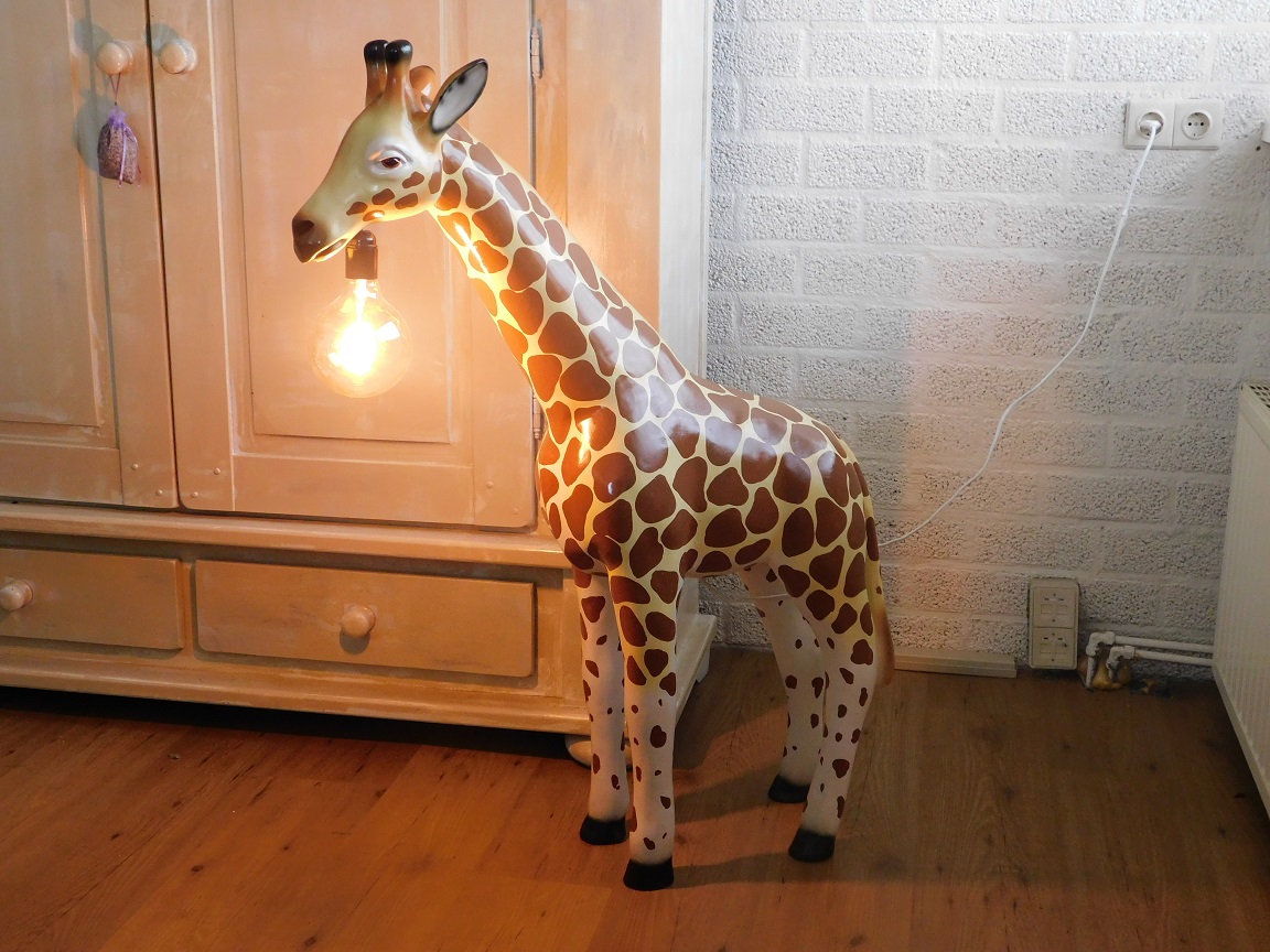 Spezielle Giraffenlampe - 110cm - Polystone