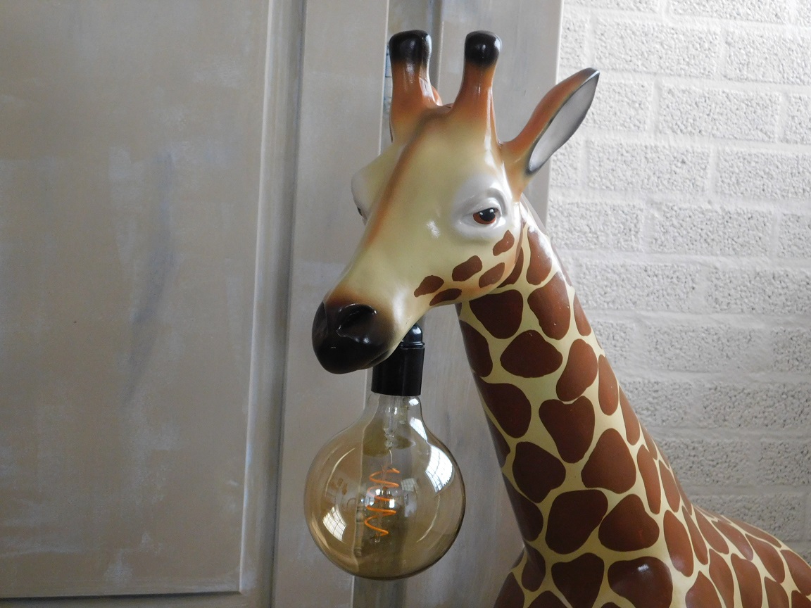 Spezielle Giraffenlampe - 110cm - Polystone