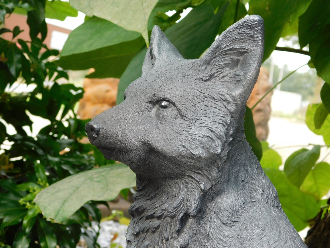 Gartendekoration Fuchs Steinskulptur, Fuchs Tierfiguren Fuchs Garten Statuen
