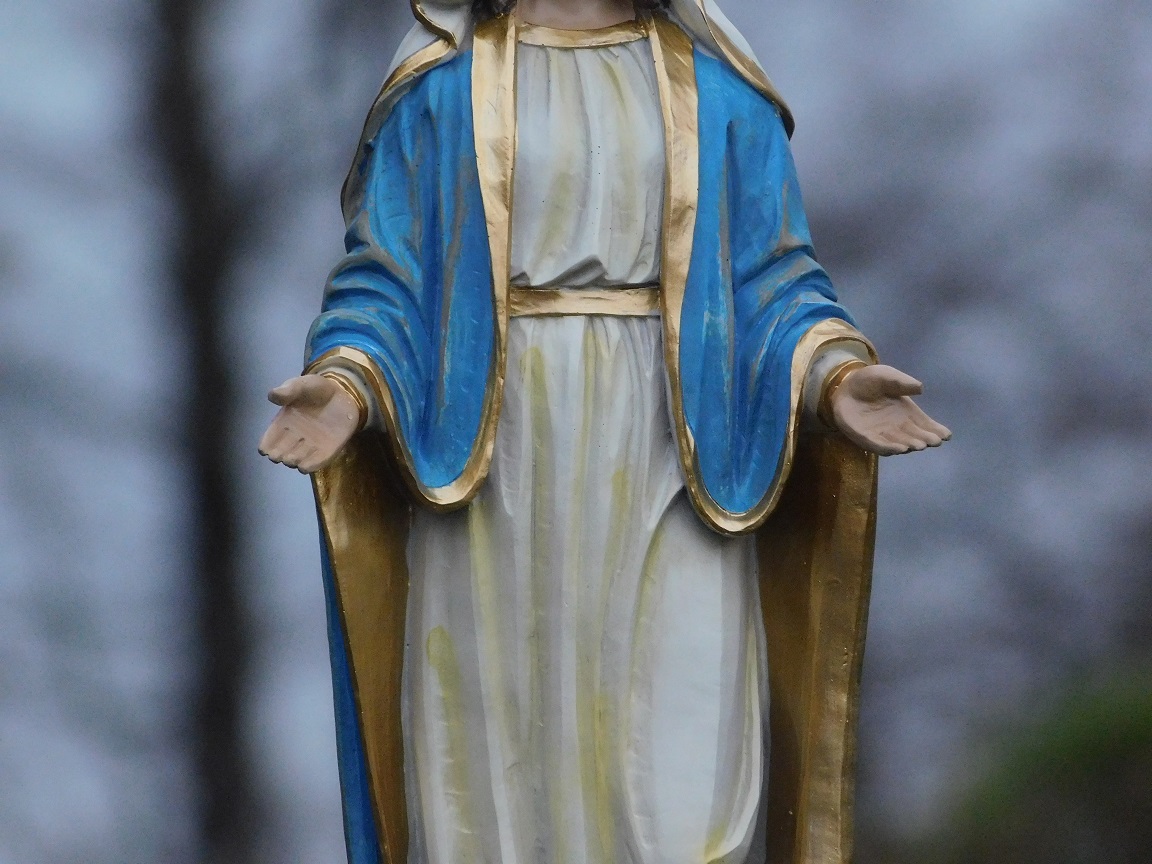 Tuinbeeld / beeld voor in huis, heilige Maria, kerkelijk beeld