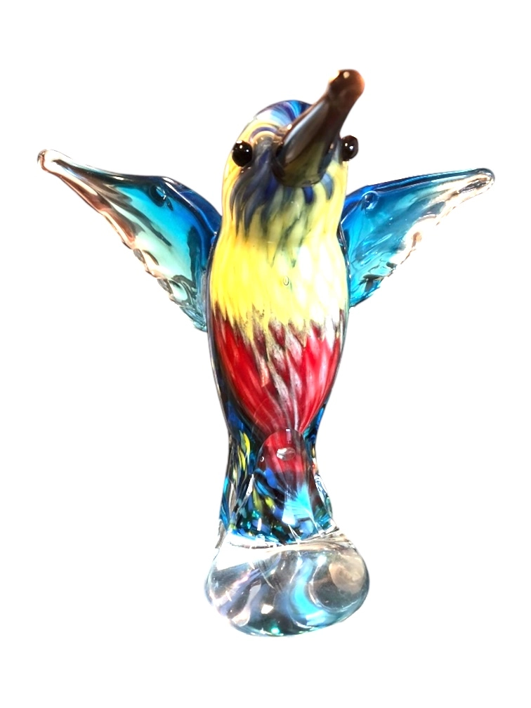 formano Set van 2 decoratieve raamhangers, vogels en vlinders, slinger, 86 cm, mobiele zilverkleurige metalen cirkels met doorbraak en kleurrijke glasstenen, veredeld dieren
