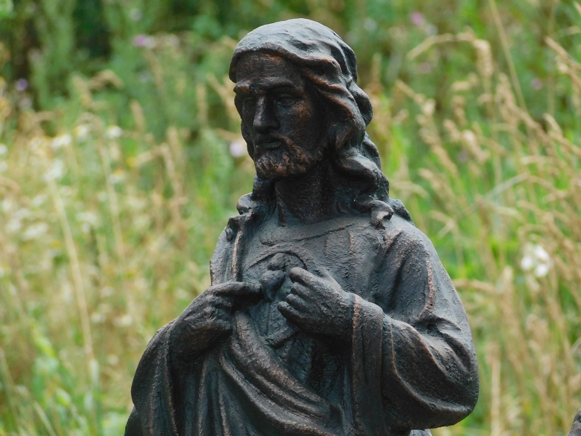 Beeindruckende kirchliche Jesus-Statue aus Polystone