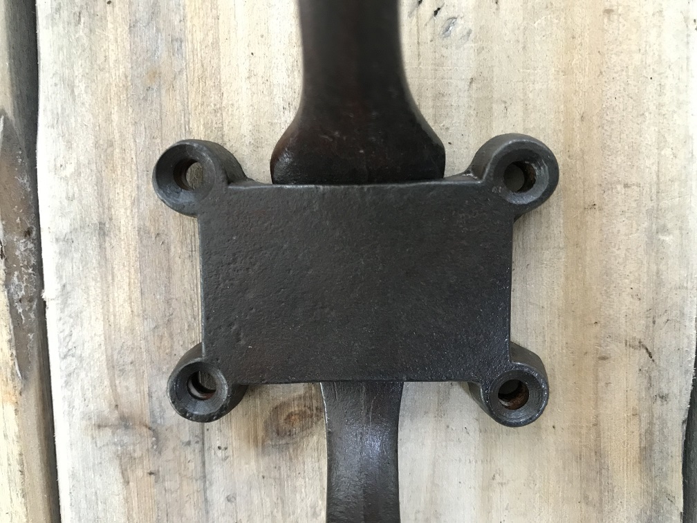 Hook - antique iron - coat hook