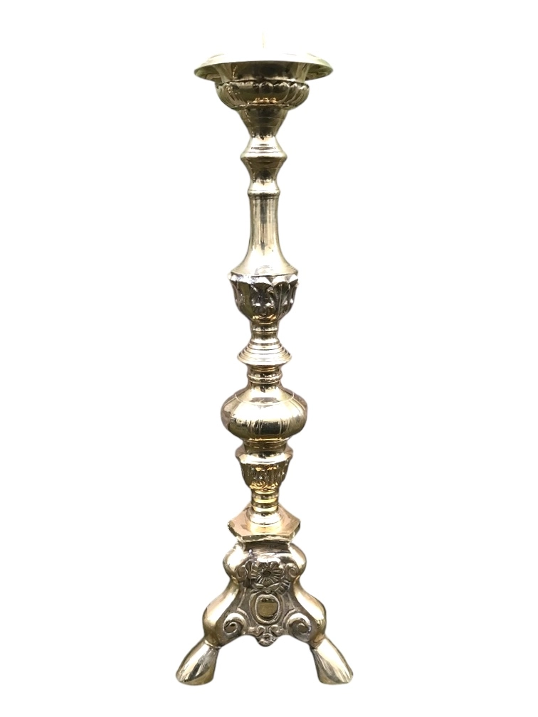 Kerzenständer, Kerzenhalter, Messing hochglänzend