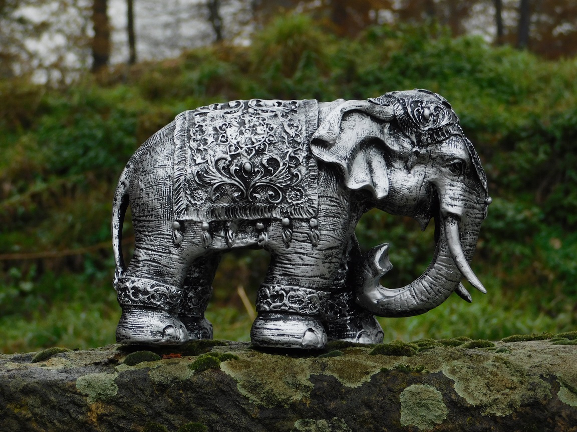 Elefantenstatue, indische Elefantengartenstatue, Elefantendekoration