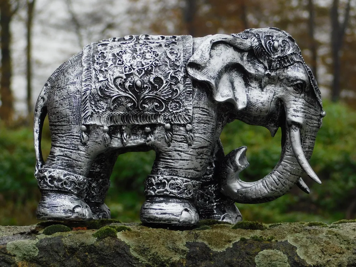 Verdienen zwaar Toevallig Olifant beeld, Indiase olifant tuinbeeld, olifanten decoratie