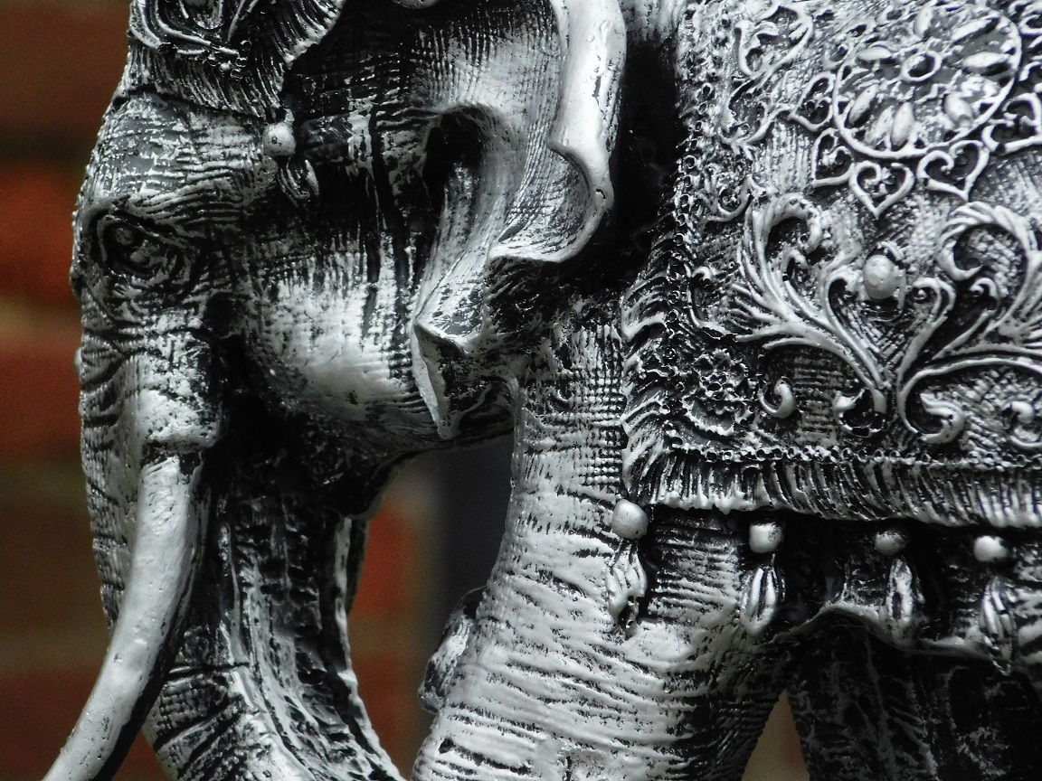 Olifant beeld, Indiase olifant tuinbeeld, olifanten decoratie