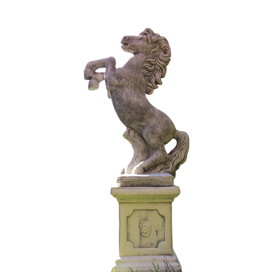 Animaux en résine - Cheval Or ou Argent à taille réelle | Déco et Artisanat