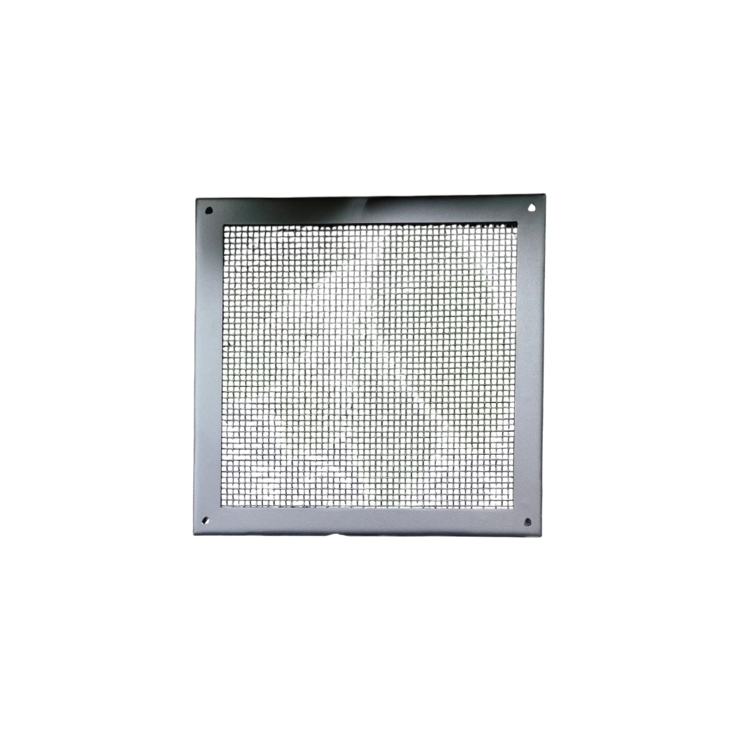Amig Rond aluminium rooster met muggennet, ventilatierooster voor afvoerlucht, ideaal voor