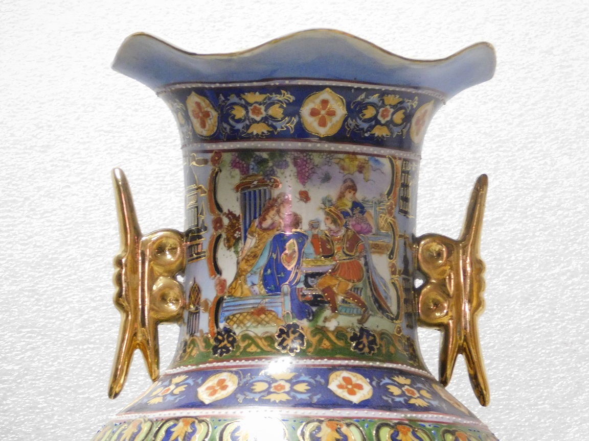 Set Vintage Vazen - 60 cm - Porselein - Aziatische Stijl