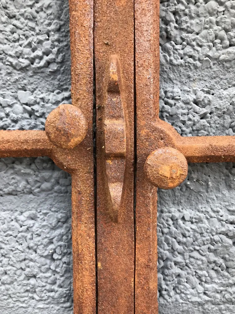 IJzeren Raamwerk - Roosterraamwerk, Stabiel Stalraam, Ook Voor De Tuinmuur Raam Voor De Zonnige Tuin Gietijzeren Raam Met Open Zet Mogelijkheid