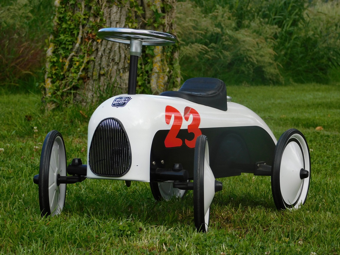 Oldtimer – Schwarz-Weiß Nr. 23 – 74 x 40 cm – Metall