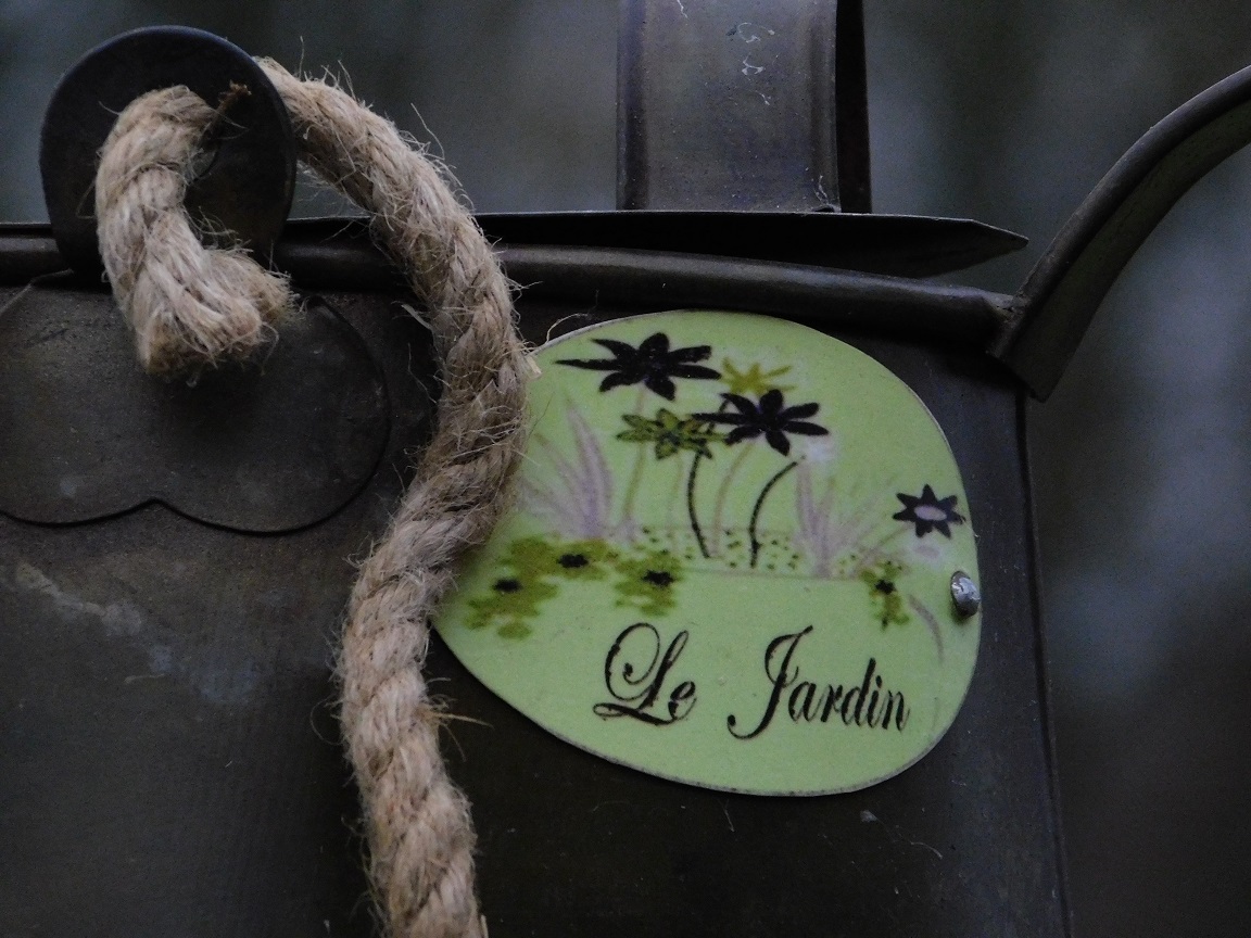 Vintage Kan ''Le Jardin'' - 31 cm - Metaal
