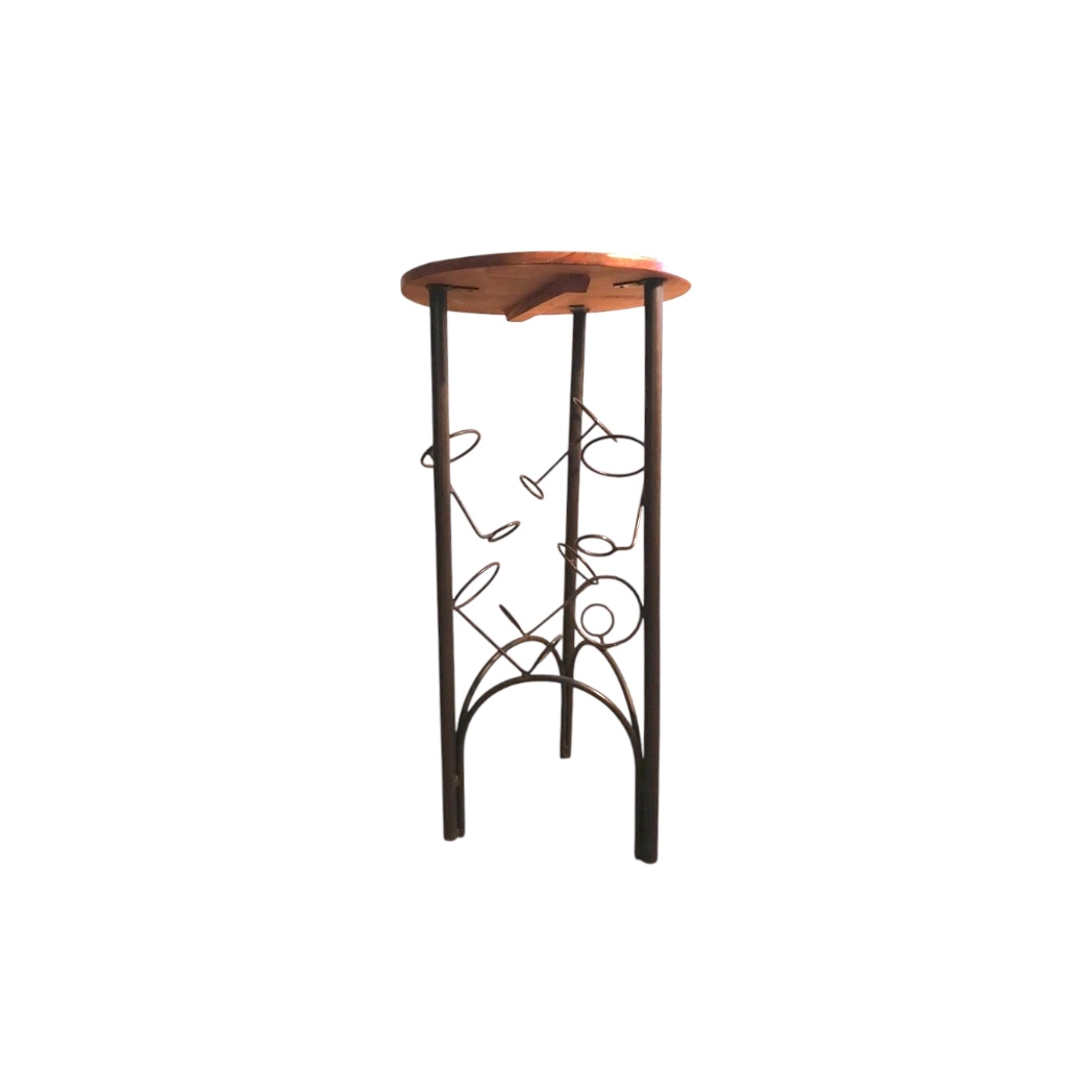 ROMBOL Fleskluis - edel denkspel van hout voor grote flessen, model: 1