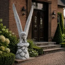 Vliegende adelaar - stenen dierenbeeld - 180 cm - klassiek
