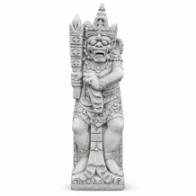 Tempelwachter - stenen beeld - 107 cm - Balinese krijger