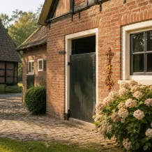Muuranker van gietijzer - antieke wandanker - 76 cm