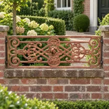 Garde-corps de balcon – garde-corps de fenêtre – 122 cm – classique – fonte