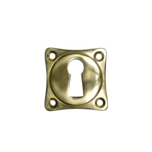 Sleutelrozet BB vierkant – messing – 37 x 37 mm – klassiek